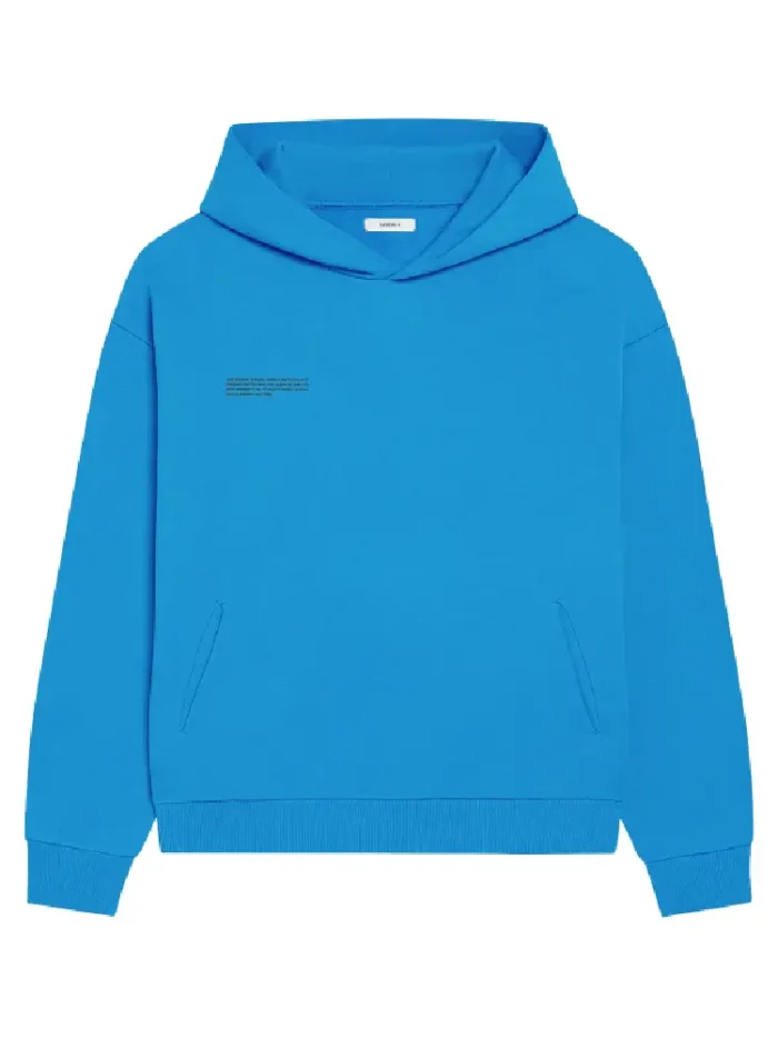 Pangaia 365 Heavyweight Hoodie Cerulean Blue (4)