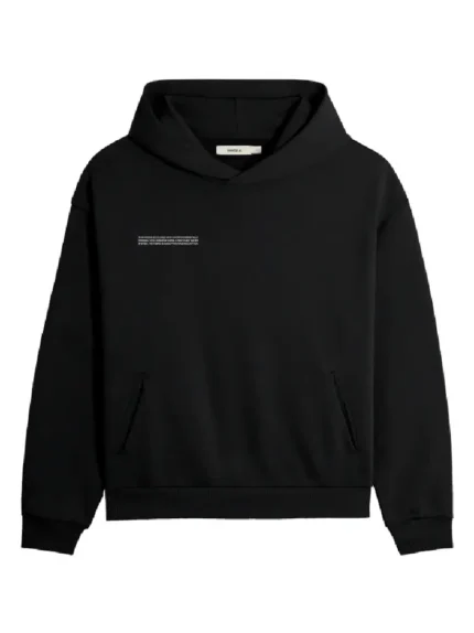 Pangaia 365 Midweight Hoodie Black (1)