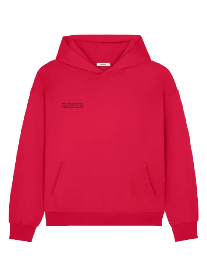 Pangaia 365 Midweight Hoodie Goji Berry Red (1)