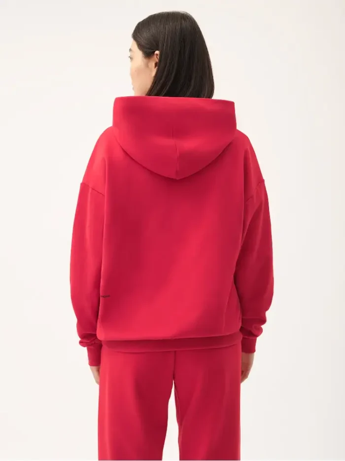 Pangaia 365 Midweight Hoodie Goji Berry Red (3)