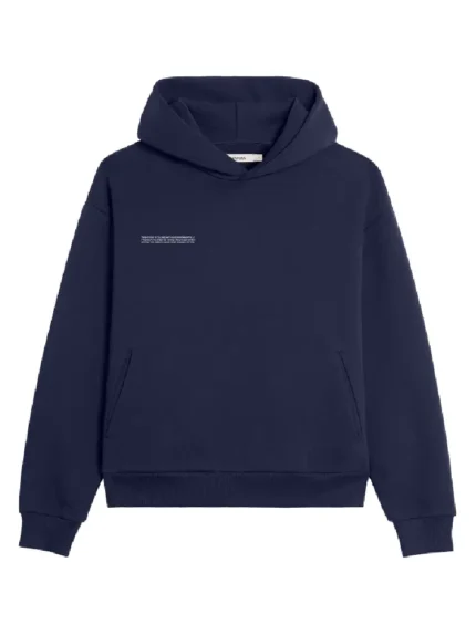 Pangaia 365 Midweight Hoodie Navy Blue (5)