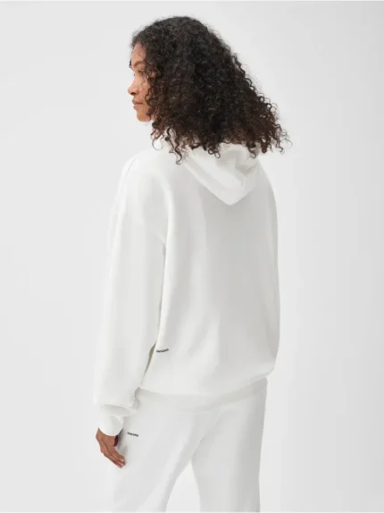 Pangaia 365 Midweight Hoodie Off White (4)