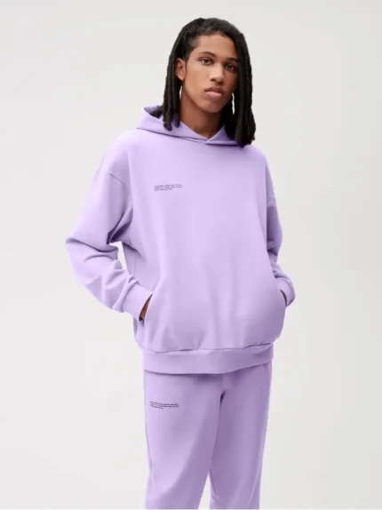 Pangaia 365 Midweight Hoodie Orchid Purple (5)