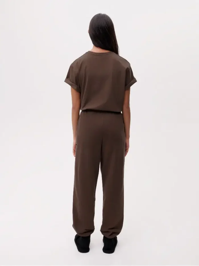 Pangaia 365 Midweight Joggers Chestnut Brown (2)