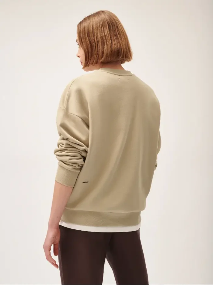 Pangaia 365 Midweight Sweatshirt Birch Beige (2)