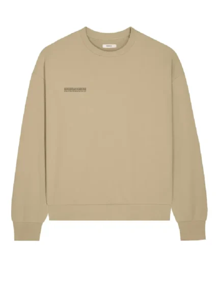 Pangaia 365 Midweight Sweatshirt Birch Beige (4)