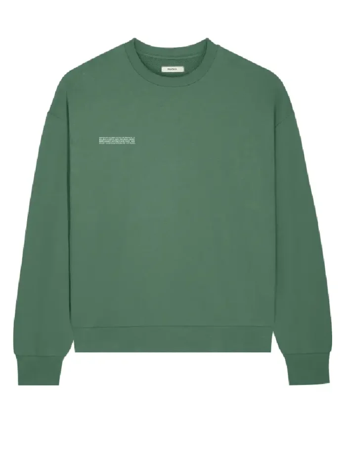 Pangaia 365 Midweight Sweatshirt Forest Green (3)