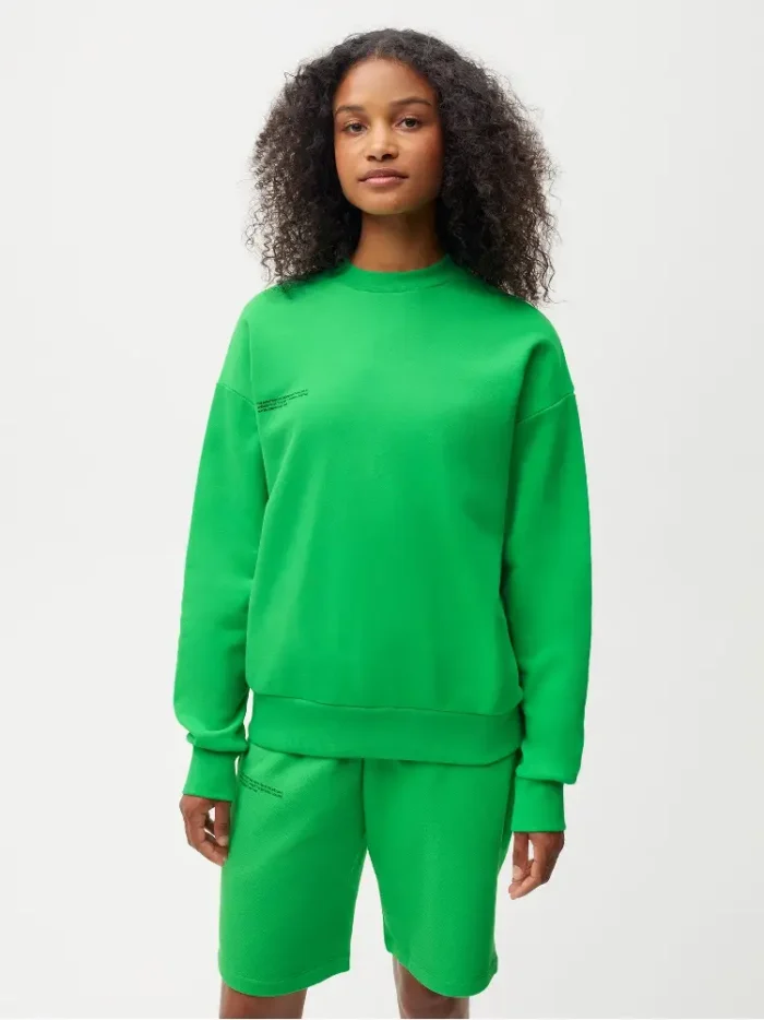 Pangaia 365 Midweight Sweatshirt Jade Green (4)