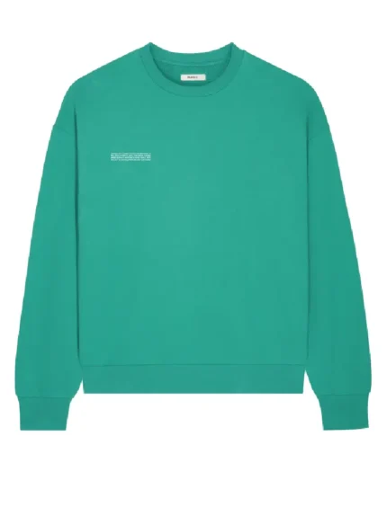 Pangaia 365 Midweight Sweatshirt Mangrove Turquoise (2)