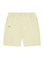 Pangaia DNA Double Jersey Panelled Shorts Maitake Beige (3)