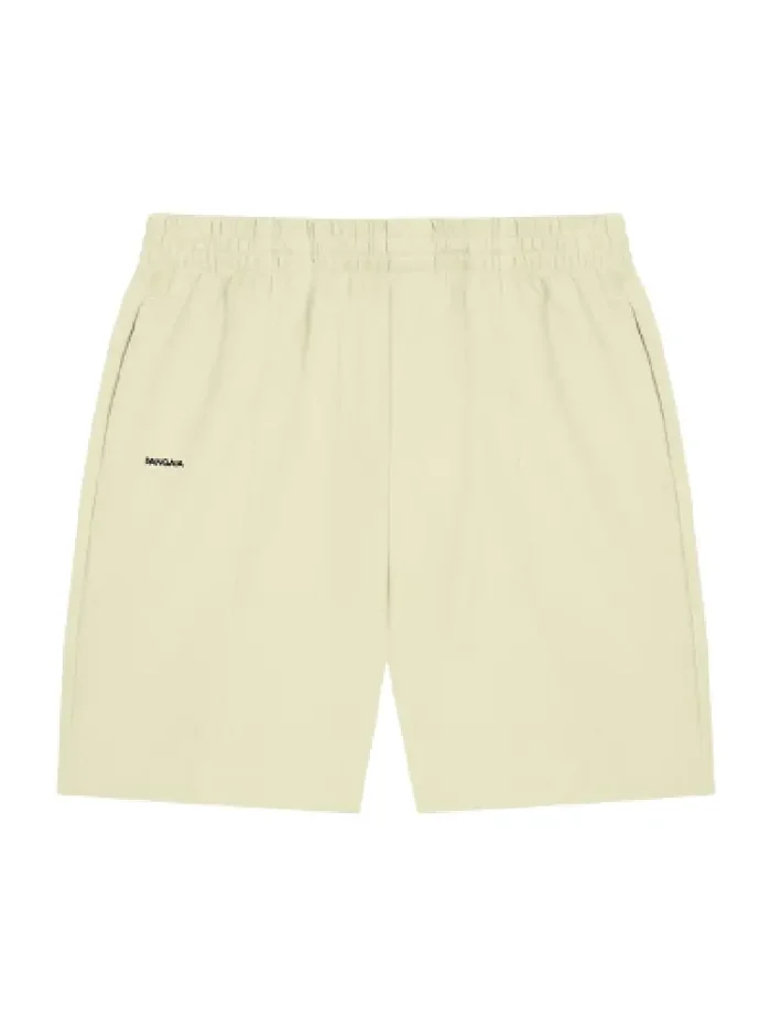 Pangaia DNA Double Jersey Panelled Shorts Maitake Beige (3)