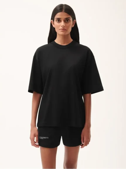 Pangaia DNA Oversized T Shirt Black (4)