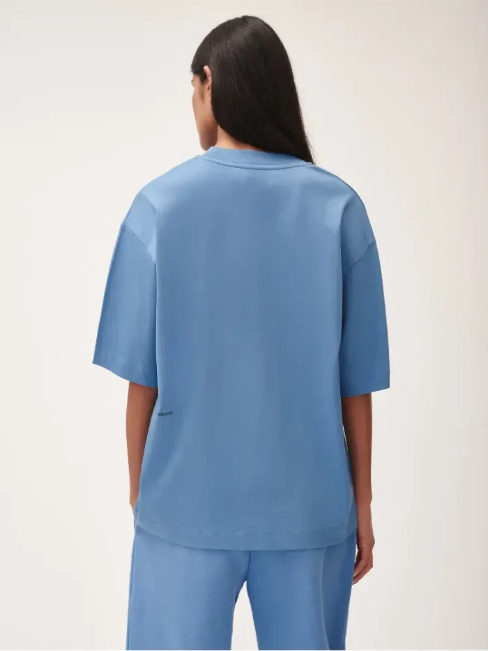 Pangaia DNA Oversized T Shirt Summit Blue (3)