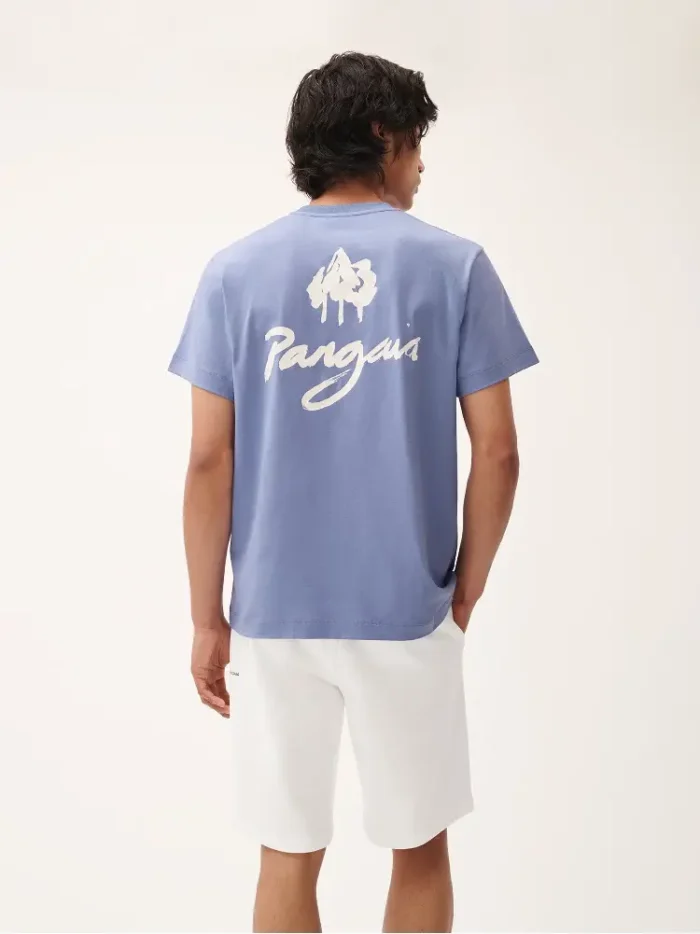 Pangaia One Forest Graphic T Shirt Aster Purple (1)