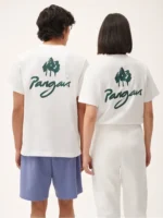 Pangaia One Forest Graphic T Shirt Off White (2)