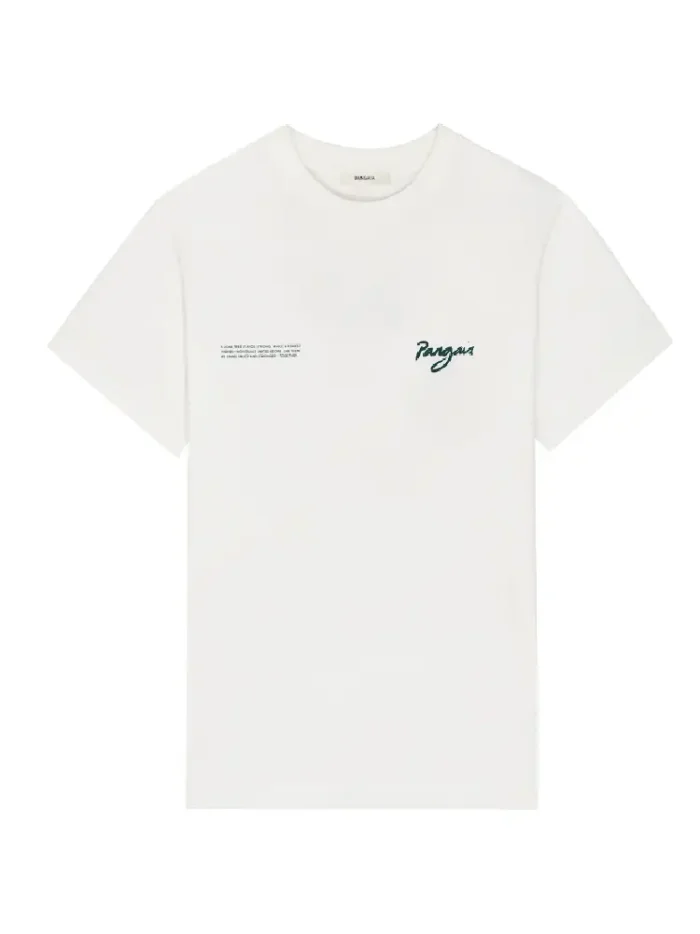 Pangaia One Forest Graphic T Shirt Off White (3)