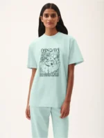 Pangaia White Rhino Hope T Shirt Reflect Blue (4)